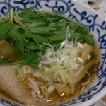 支那そば月や - 柚子そば＠690円