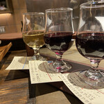Budou Biyori Yoinokuchi - 昼呑みワインセット　ワイン3種飲み比べ