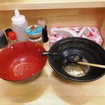 ラーメン 三亀 - ごちそうさまでした。