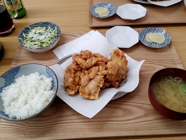 ザンギ&ライス - 釧路（食堂）の写真