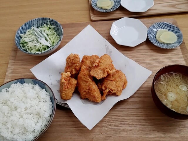 ザンギ&ライス - 釧路（食堂）の写真