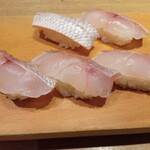 寿司 築地日本海 - 真鯛