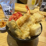 selection Ten-don (tempura rice bowl)