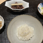 新ばし 星野 - 白　　　　飯