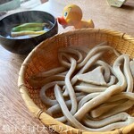 そば切り 山親爺 - ☺︎鴨汁そば(太切り)