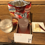 麹町いづみや しろ - 寒菊 電照菊 雄町50 おりがらみ純米大吟醸無ろ過生原酒：2杯目