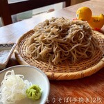 そば切り 山親爺 - ☺︎もりそば(手挽き)2枚