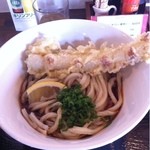 うどん百式 - ちくわ天うどん( 中 ) 530円