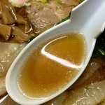 春き - 醤油スープ：ワンタンメン（2013.05）