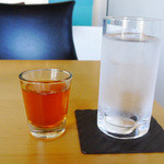 ハルカッフェ - ウェルカムドリンク