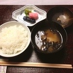 加賀屋 - 御飯と留椀