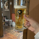 Roppou Hachibei - まずはビールで♪(*^^)o∀*∀o(^^*)♪