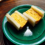 懐石料理 桝田 - だし巻きサンド