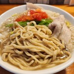 Jaja Menya Haneru - 〝11.27限定〟豚バラ白菜そば の麺  昼夜各10食ずつ