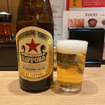 餃子歩兵 - 瓶ビール