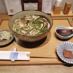 Soba Kappou Yoin - きのこと水菜のあんかけ蕎麦