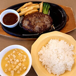 Vikutoria Suteshon - 手ごねハンバーグランチ