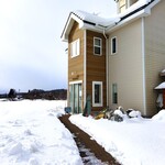 ポムミエル - すでに雪の中のお店