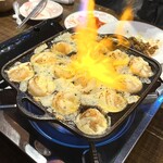 豚友家 - ガーリックエビチーズフォンデュ