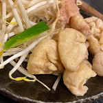 和 - 鶏皮もやし