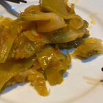 東海菜館 - ザーサイ