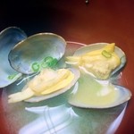 一鮨 - 身のつまりの良いアサリです。2013/05