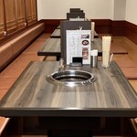 焼肉ケナリ - 掘りごたつ席