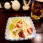 味処 北國屋 - セットの料理②マカポテサラダ