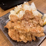 麺酒 一照庵 - 鶏の大粒唐揚げ（2個）380円