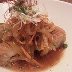 中国麺飯 勇 - 鶏の南蛮漬け