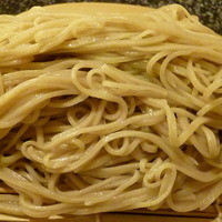 あま屋 - 蕎麦は細いです