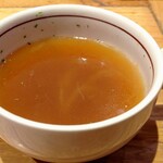 焼きスパゲッチ ミスターハングリー - コンソメスープ