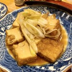 鮮彩酒膳 しげ正 - あつ揚げ煮