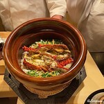 割烹 らん亭 - 伊勢海老の炊込みごはん