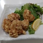 Shokudou Bentou Sake Esora - 唐揚げ定食。サクサクでジューシー。