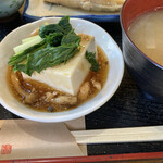 なが山 - 餡掛け豆腐