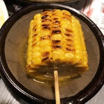 野球鳥 - 秋山選手280円。とうもろこしバター醤油。甘さ抜群