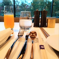 ヌーヴェル・エポック ホテルオークラ京都岡崎別邸 - 朝食のテーブル