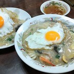 香来軒 - 五目炒麺と中華丼【Oct.2022】