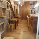 SHIMA - 店内（奥からパチリ）
