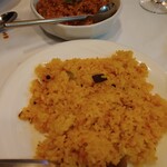インディアンレストラン西麻布 by KENBOKKE - サフランライスとキーマ