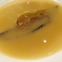 わさ - フカヒレのステーキ，白湯スープ