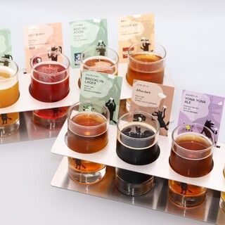 生＆クラフトビールを飲み比べ♪