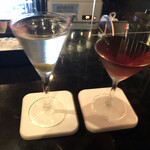 ショットバーコルトレーン - 2杯目はドライマティーニとマンハッタン