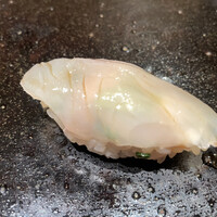 鮨 まつうら - 煮切りが滴り落ちそう。