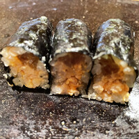 鮨 まつうら - あん肝干瓢巻きは、貴醸酒新政陽乃鳥と合わせて。