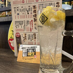 Yakiton Chikuzenya - ゴロゴロ生搾りレモン