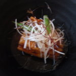 ルアン 神戸迎賓館 - 穴子・里芋・フォアグラの炊き合わせ風