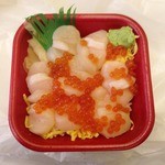 丼丸 - ・「ほたていくら丼(\525)」