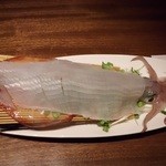 産地直送イカの活造り